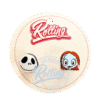 Aretes inspirados en Jack y Sally - Jack y Sally clásico