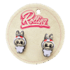 Aretes Amor Tierno y Travieso - rosada
